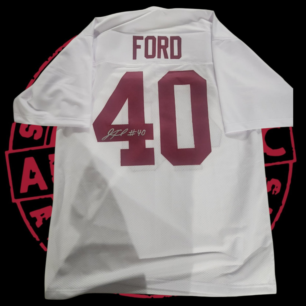 Josh Ford signed White jersey
