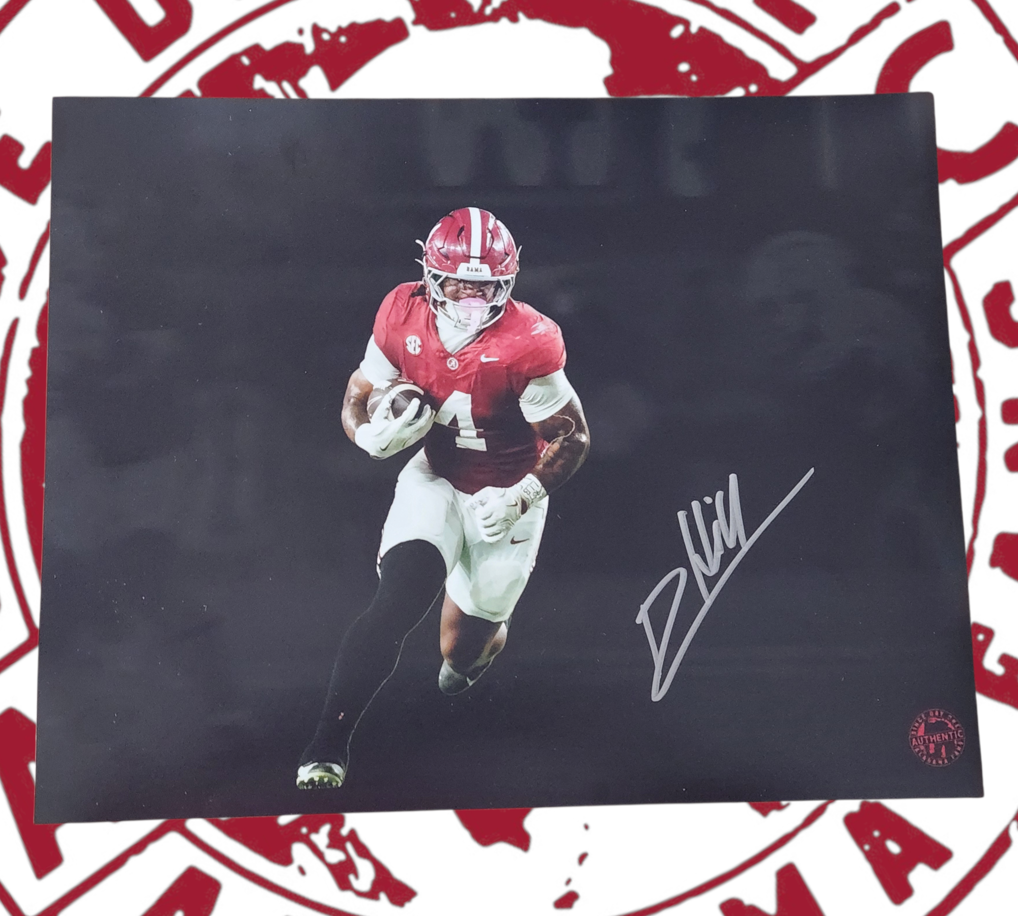 Daniel Hill signed 11x14 from our private signing in Huntsville