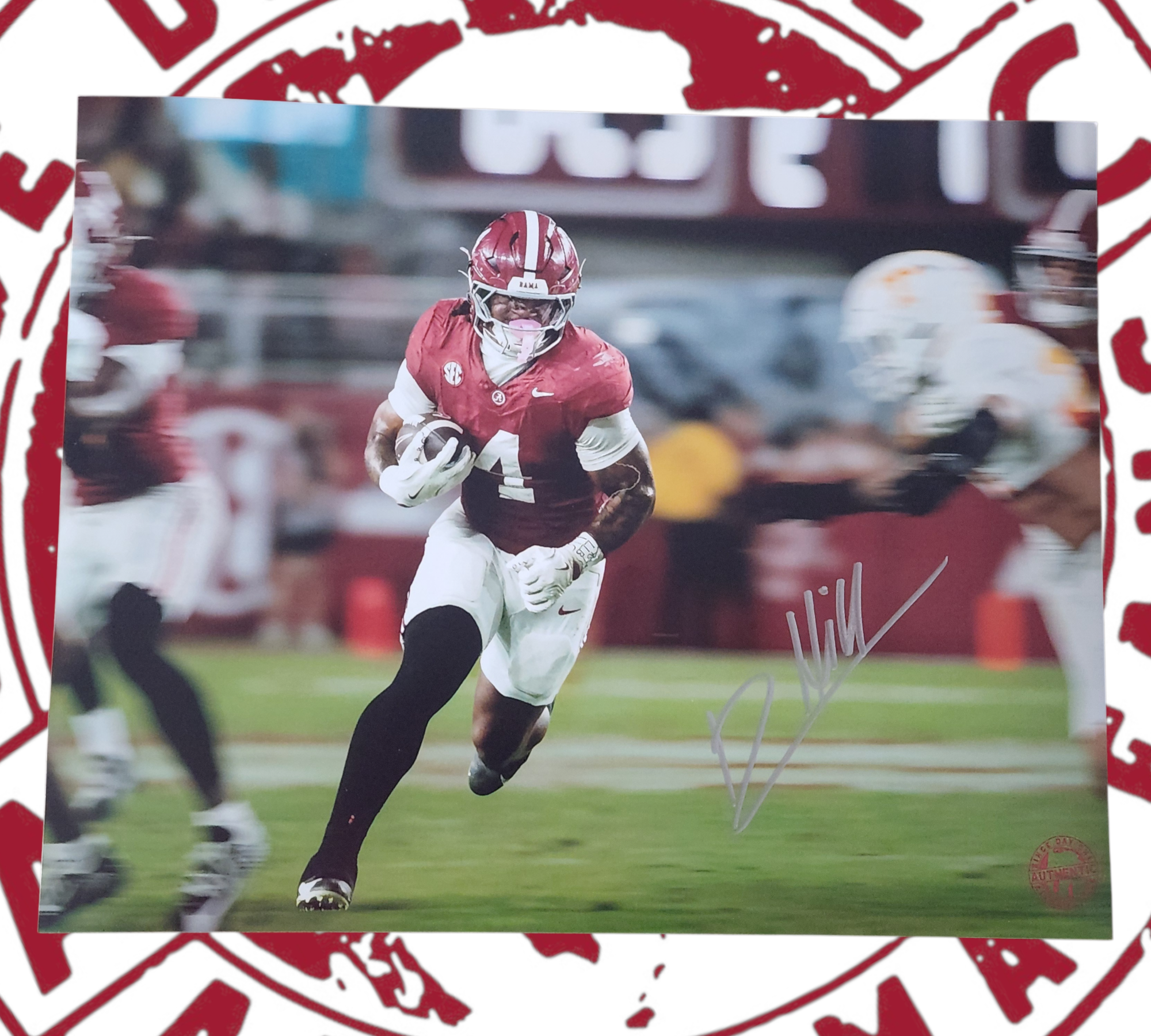 Daniel Hill signed 11x14 from our private signing in Huntsville