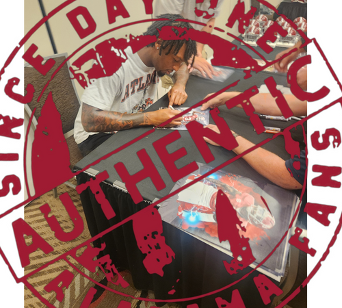 Keon Sabb signed 8x10 JSA certificate of authenticity