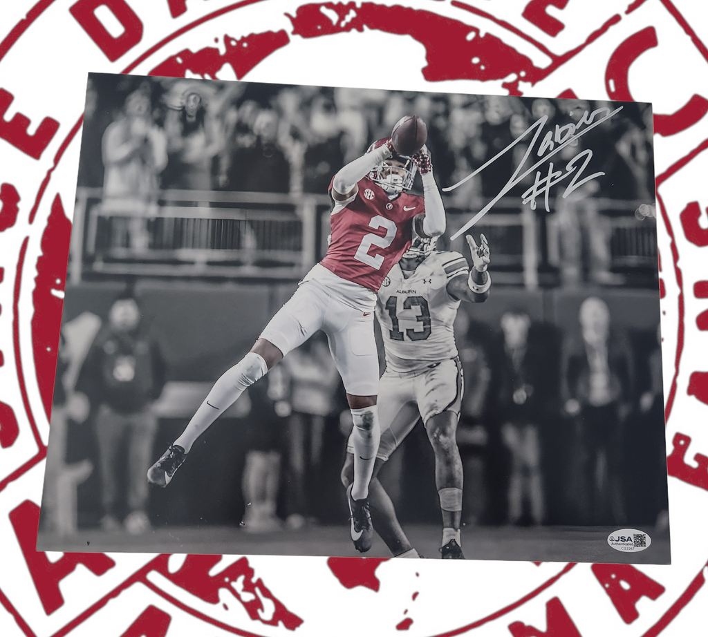 Zabien Brown signed 11x14 JSA certificate of authenticity