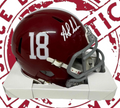 Nick Saban Alabama signed mini helmet from our exclusive Nick Saban Private Signing — April 27, 2026 Beckett COA