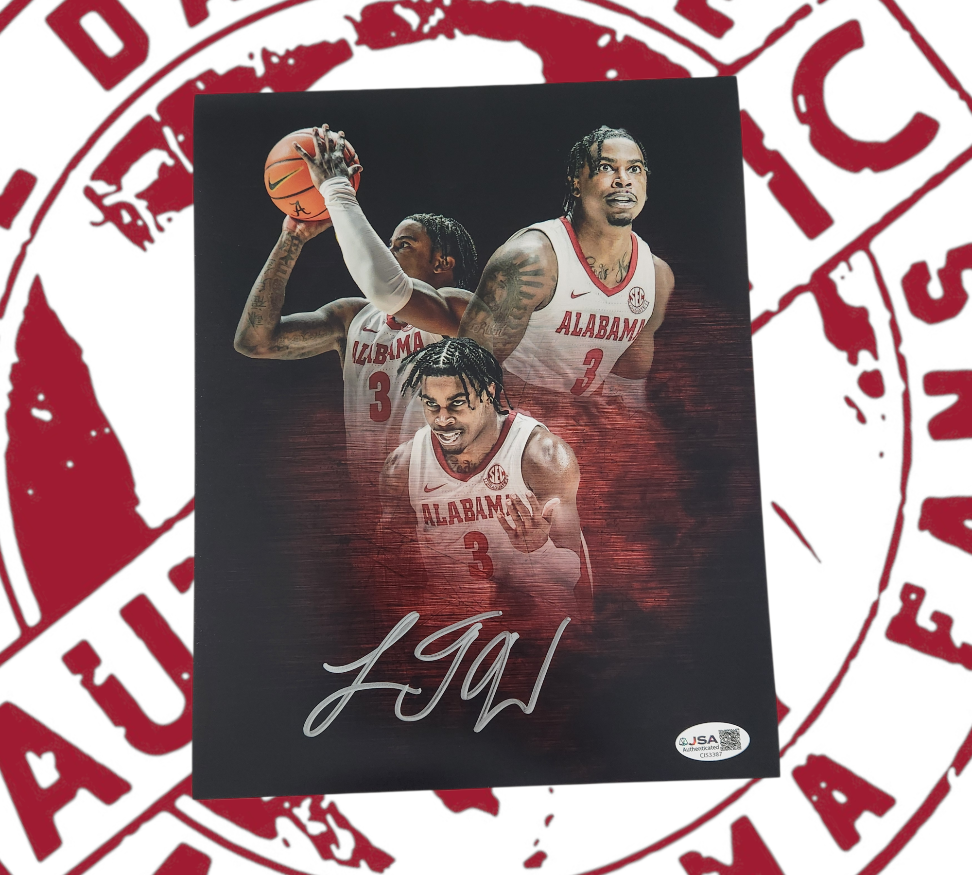 Latrell Wrightsell Jr signed 8x10 JSA certificate of authenticity