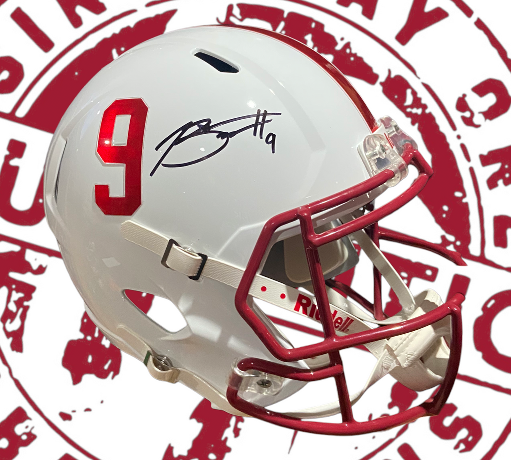 Bryce Young full-size replica Alabama football helmet, JSA Certificate of Authenticity