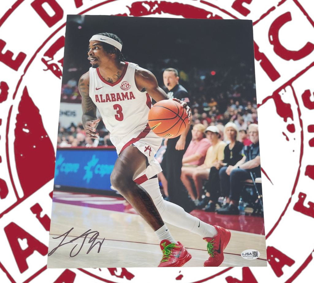 Latrell Wrightsell Jr signed 11x14 JSA certificate of authenticity