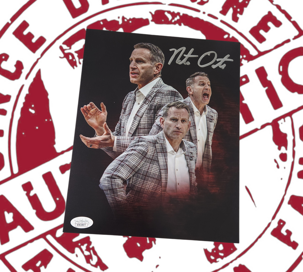 Nate Oats signed 8x10 JSA certificate of authenticity