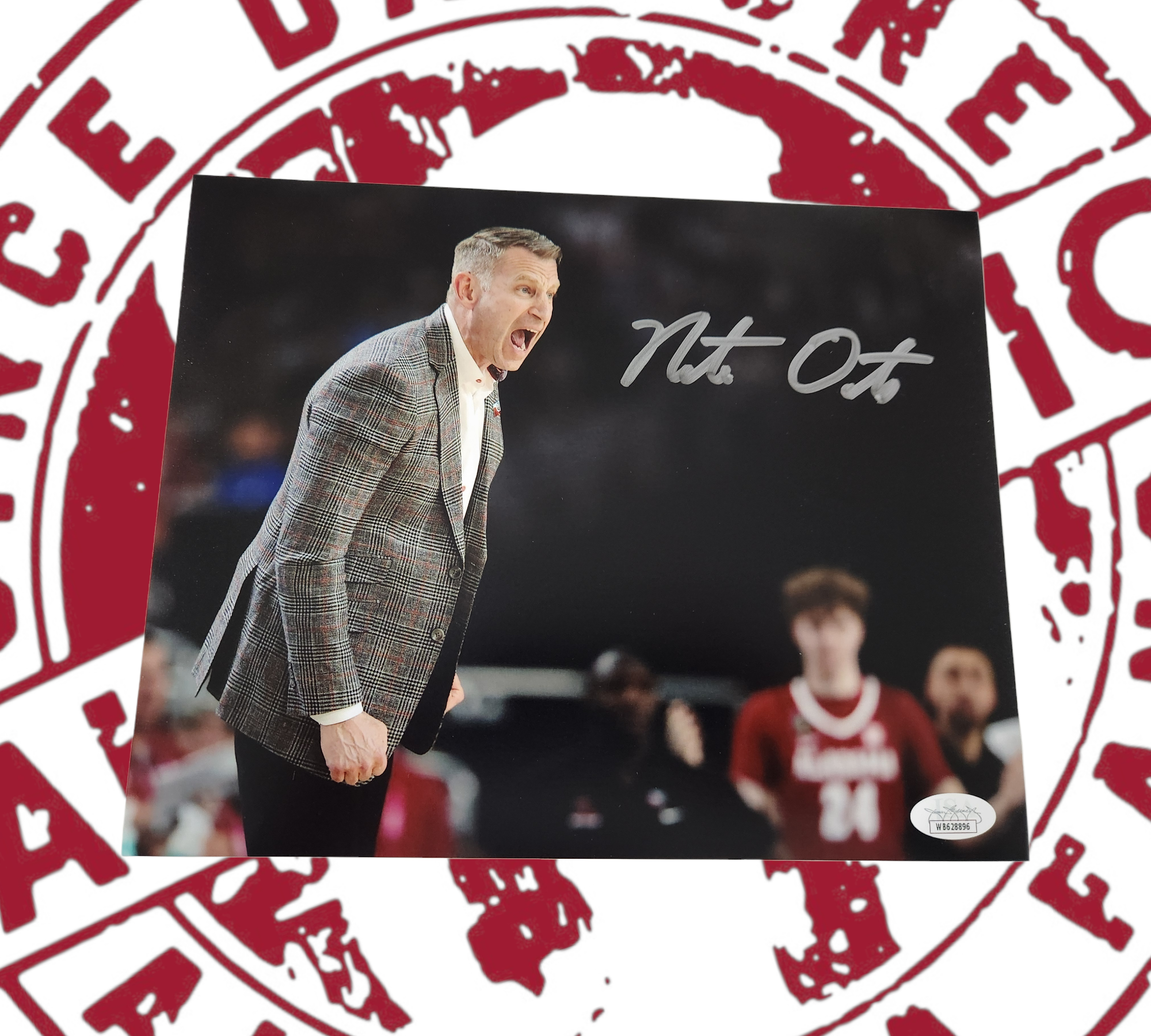 Nate Oats signed 8x10 JSA certificate of authenticity