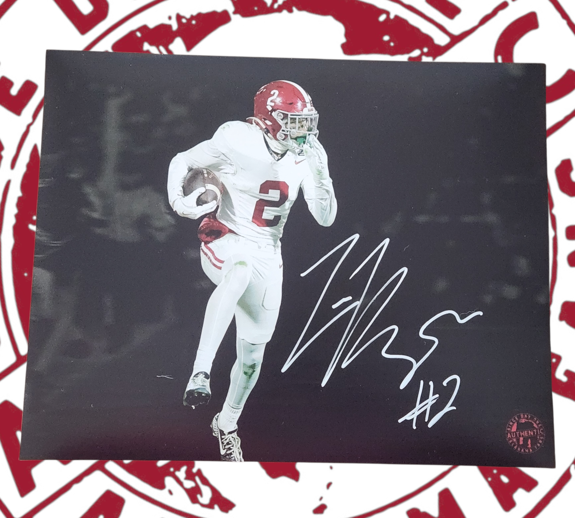 Zabien Brown signed 11x14 from our private signing in Huntsville.