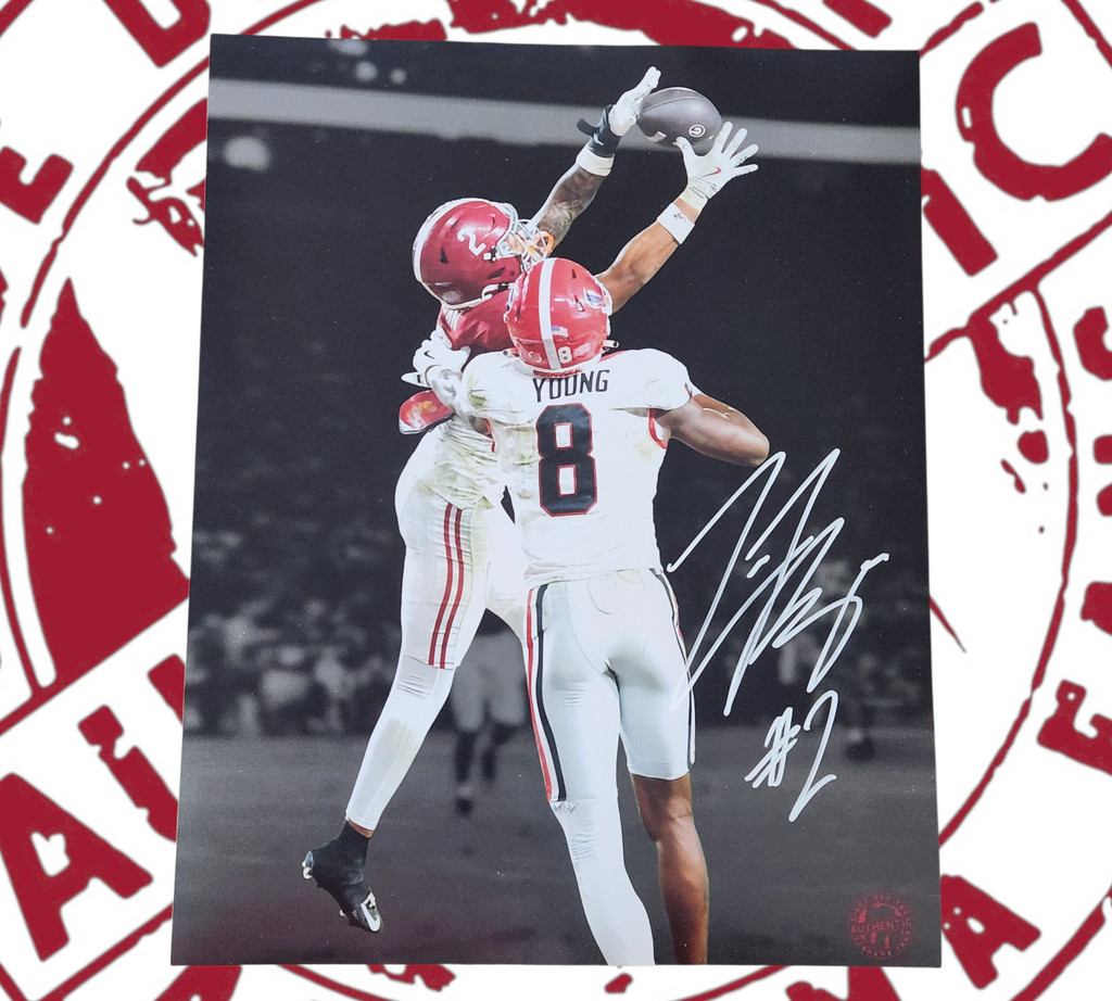 Zabien Brown signed 11x14 from our private signing in Huntsville