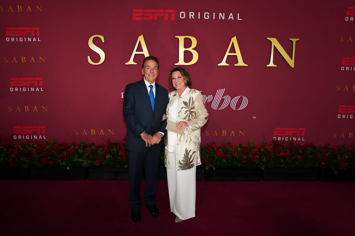 Coach Nick and Terry Saban signed photo includes shipping and COA, shipping mid to late November Print 1