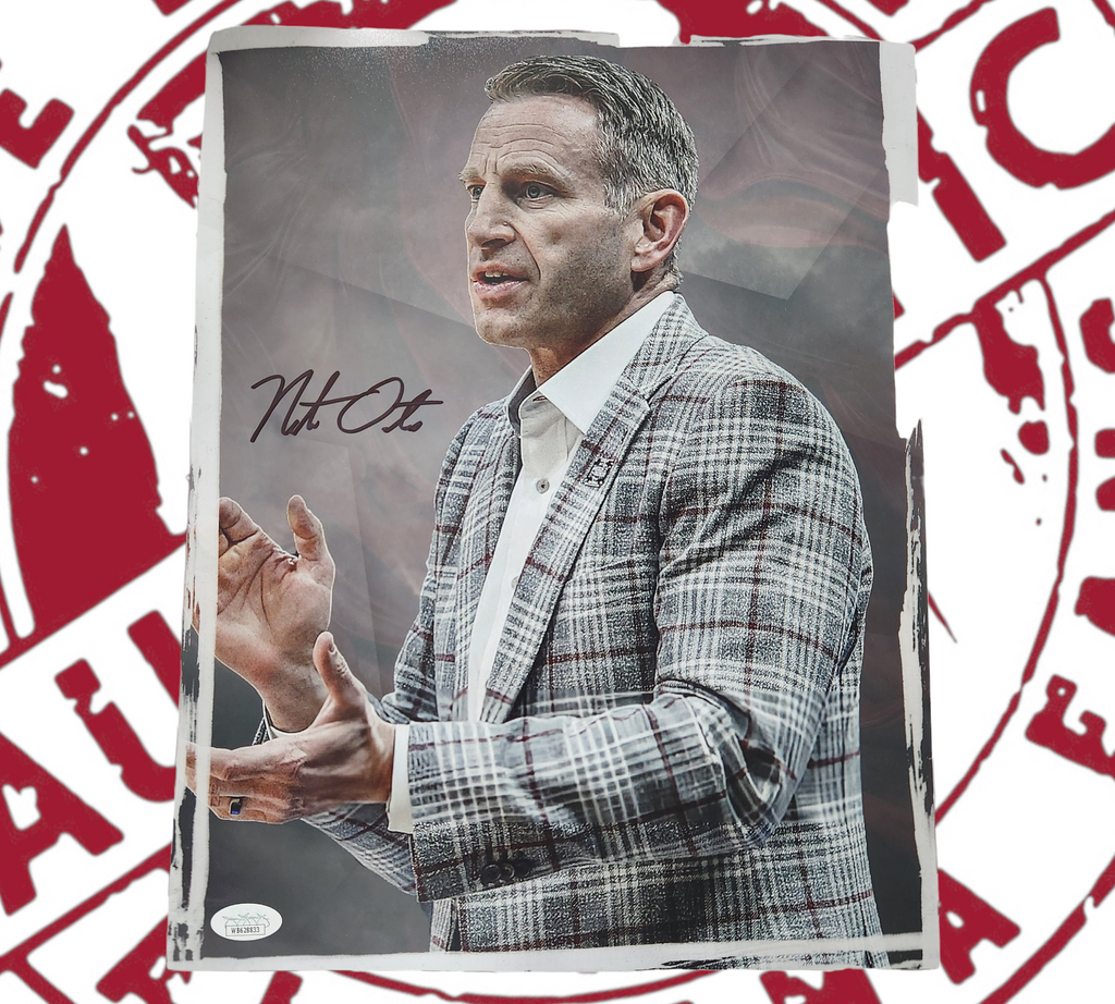 Nate Oats signed 11x14 JSA certificate of authenticity