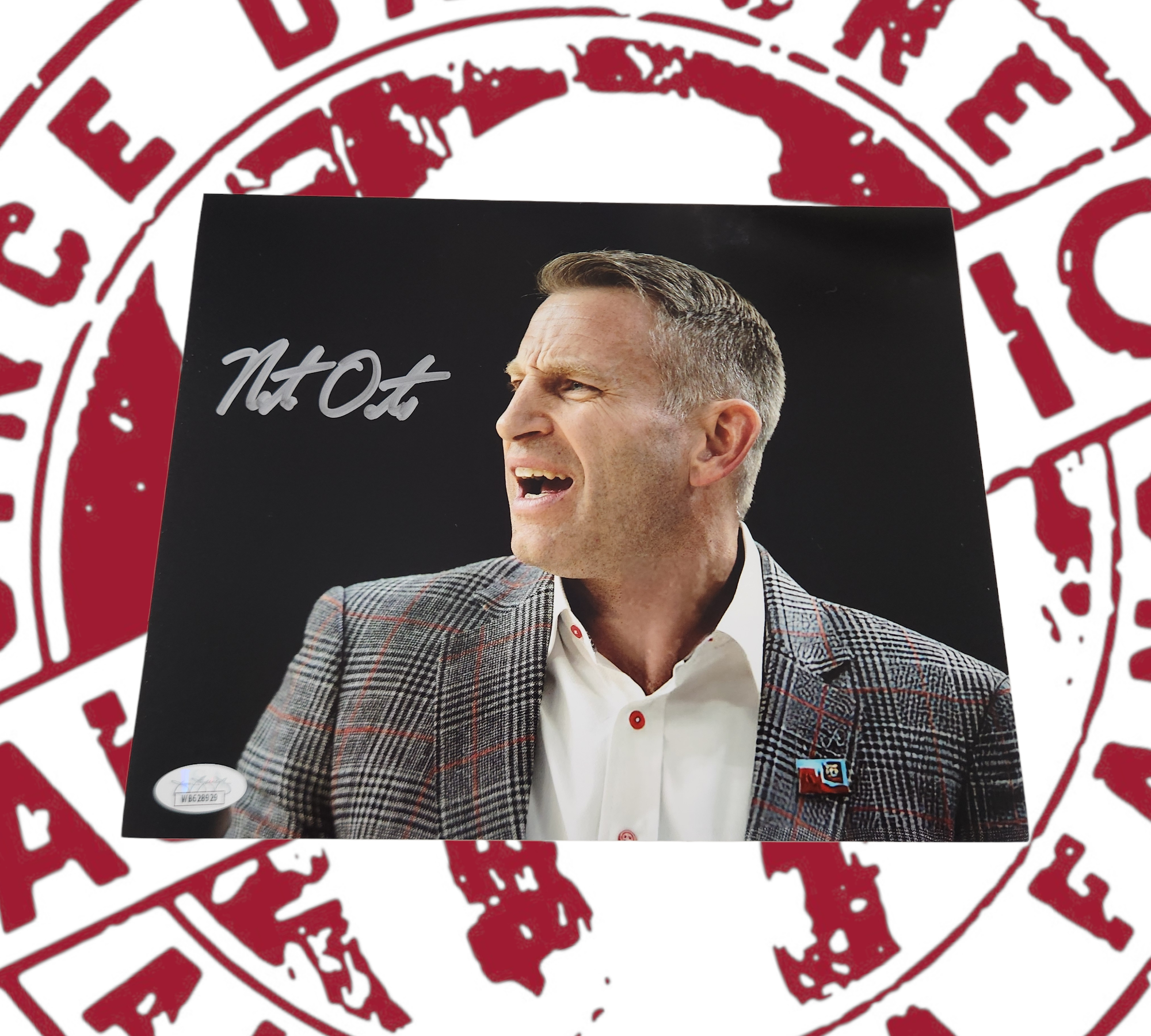 Nate Oats signed 8x10 JSA certificate of authenticity