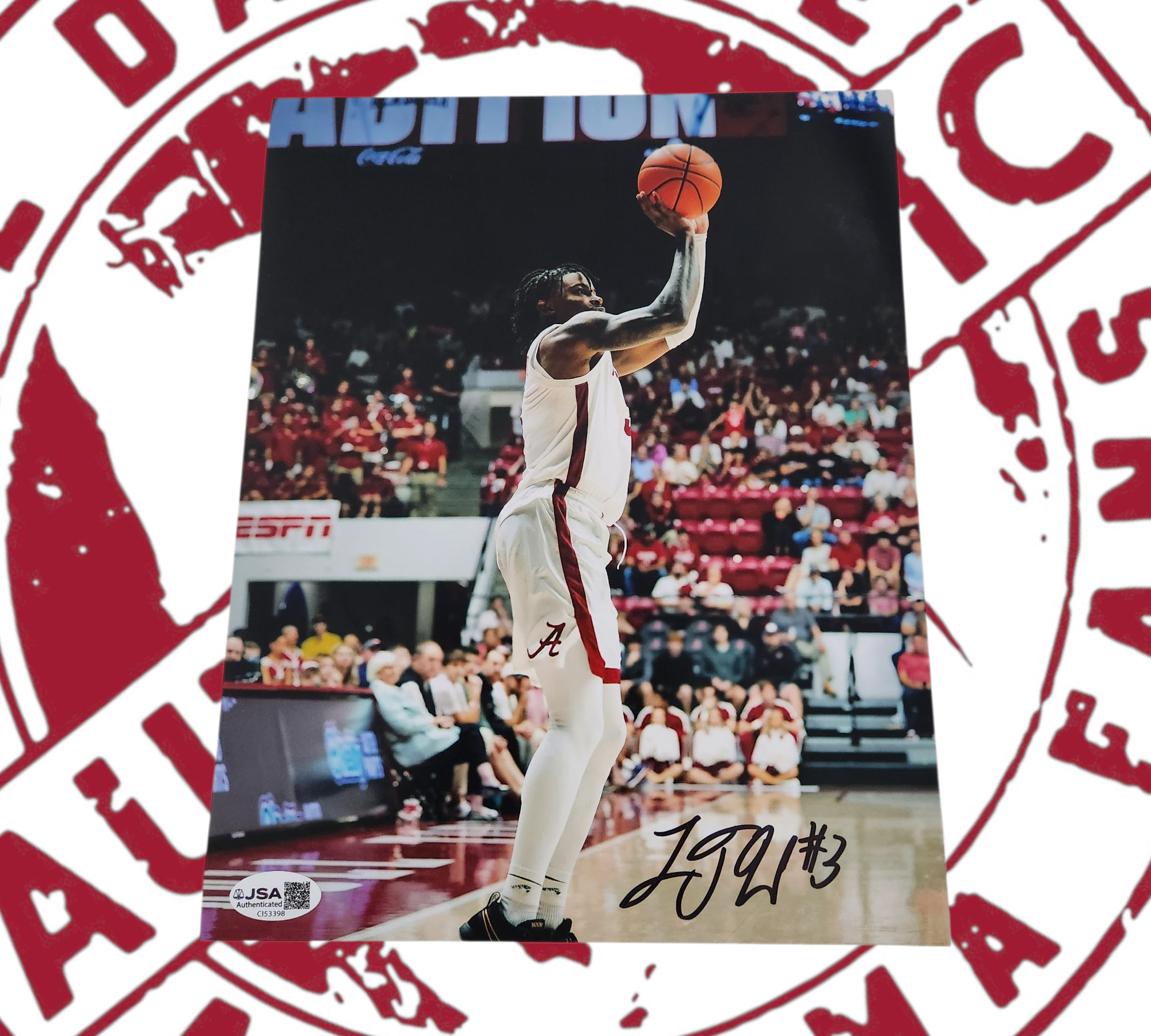 Latrell Wrightsell Jr signed 8x10 JSA certificate of authenticity