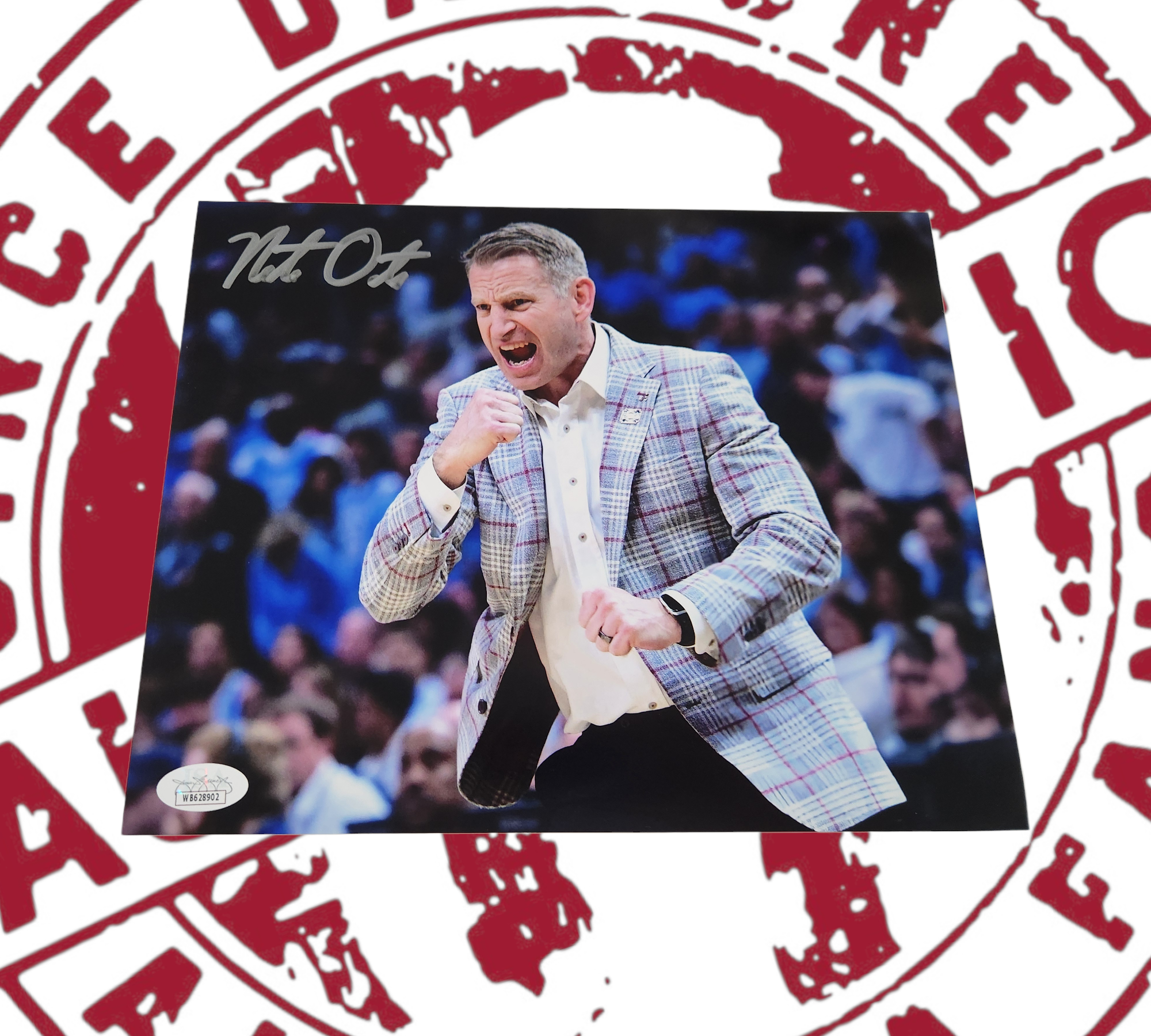 Nate Oats signed 8x10 JSA certificate of authenticity