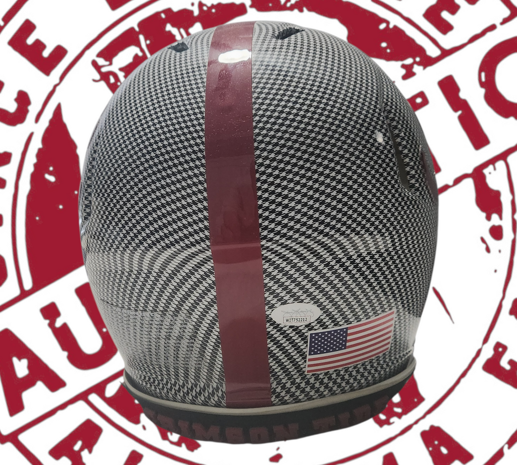 Nick Saban Full-size authentic custom helmet