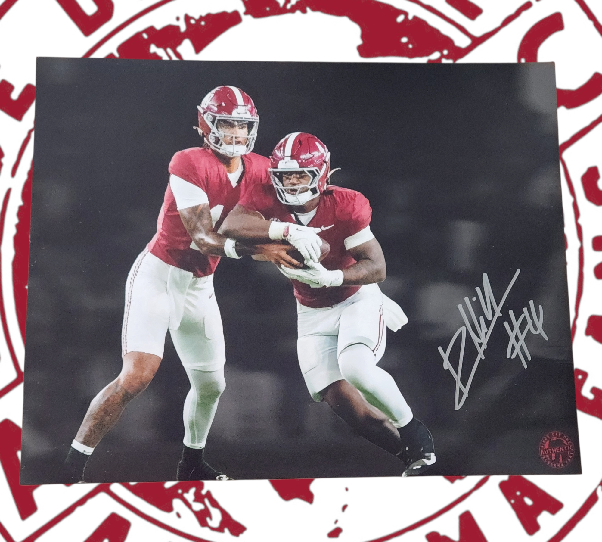 Daniel Hill signed 11x14 from our private signing in Huntsville