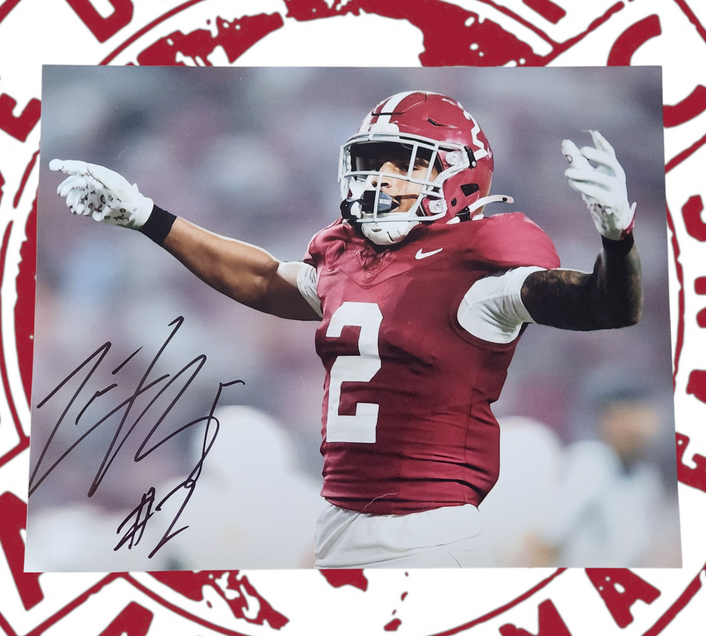 Zabien Brown signed 11x14 from our private signing in Huntsville