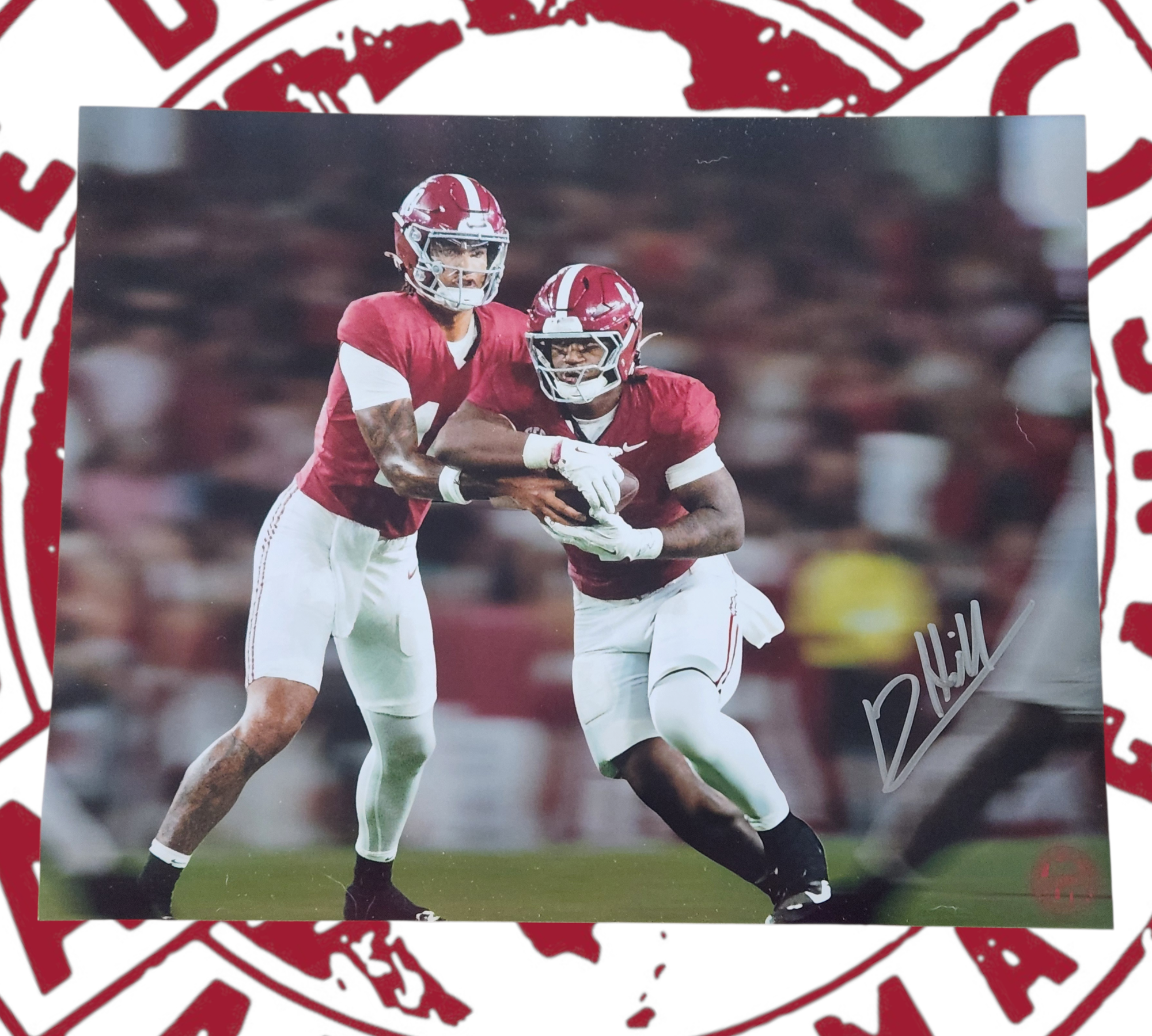 Daniel Hill signed 11x14 from our private signing in Huntsville