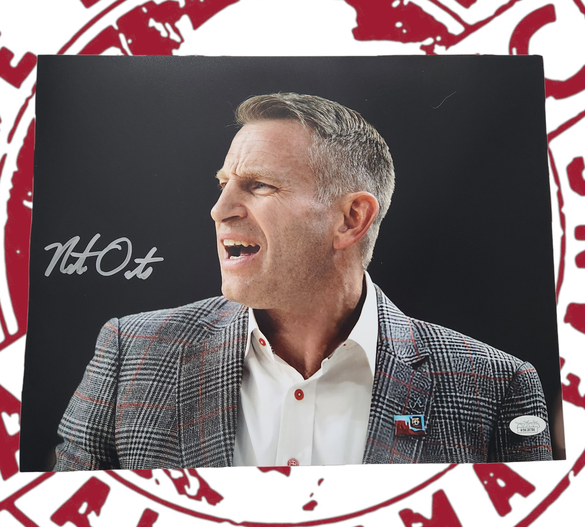 Nate Oats signed 11x14 JSA certificate of authenticity