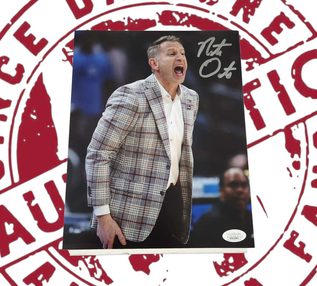 Nate Oats signed 8x10 JSA certificate of authenticity