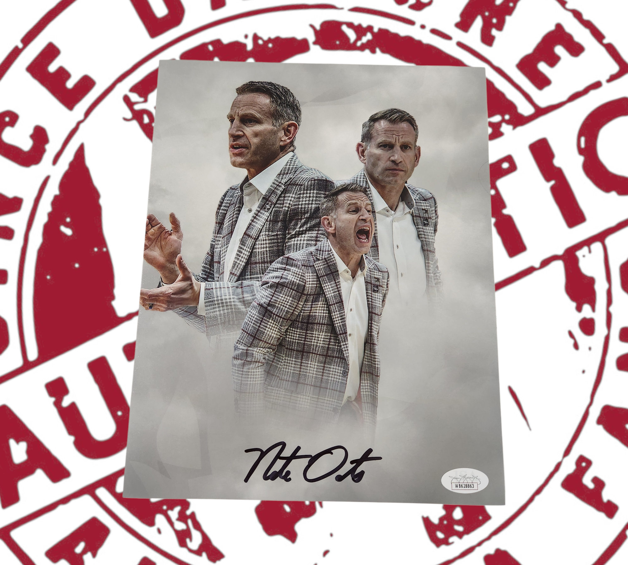 Nate Oats signed 8x10 JSA certificate of authenticity