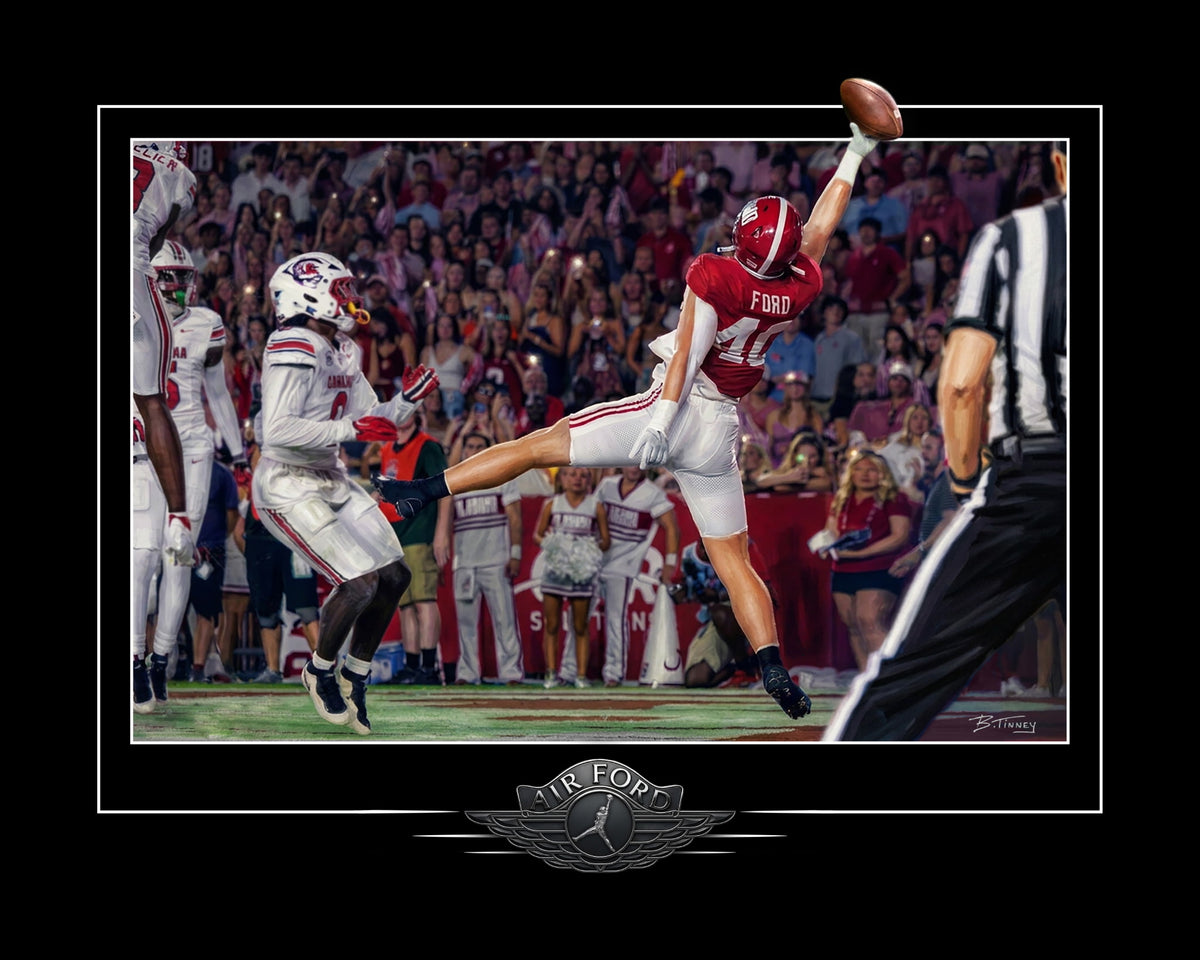 Josh Ford! Air Ford Brian Tinney Print 11x14