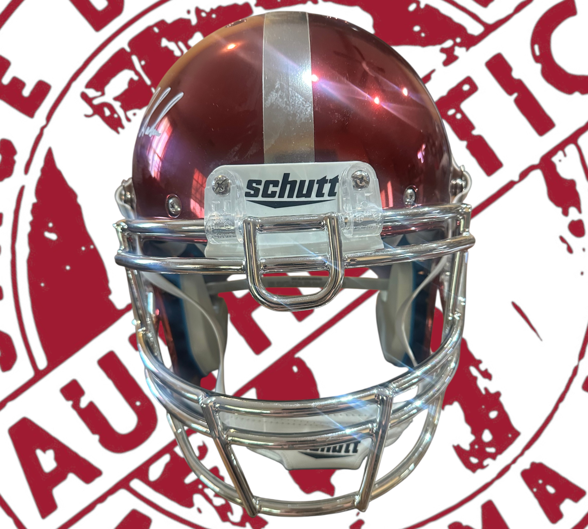 Nick Saban autographed full-size authentic Helmet Beckett