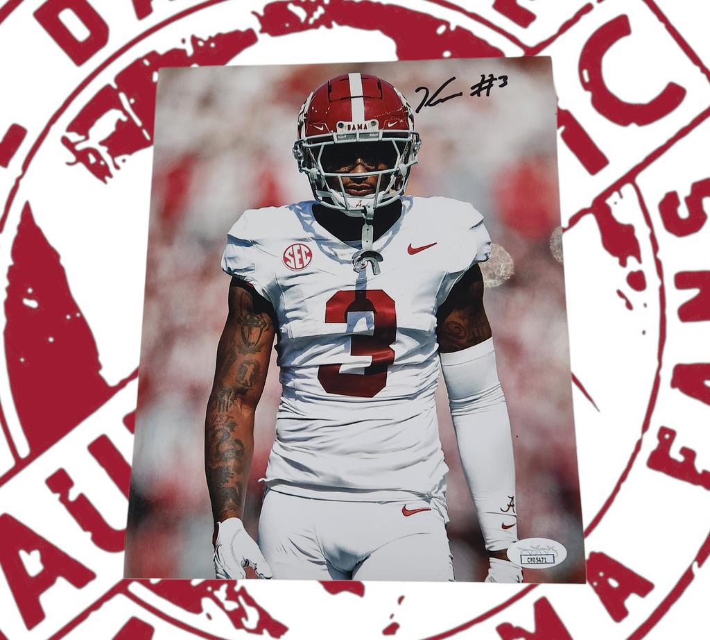 Keon Sabb signed 8x10 JSA certificate of authenticity