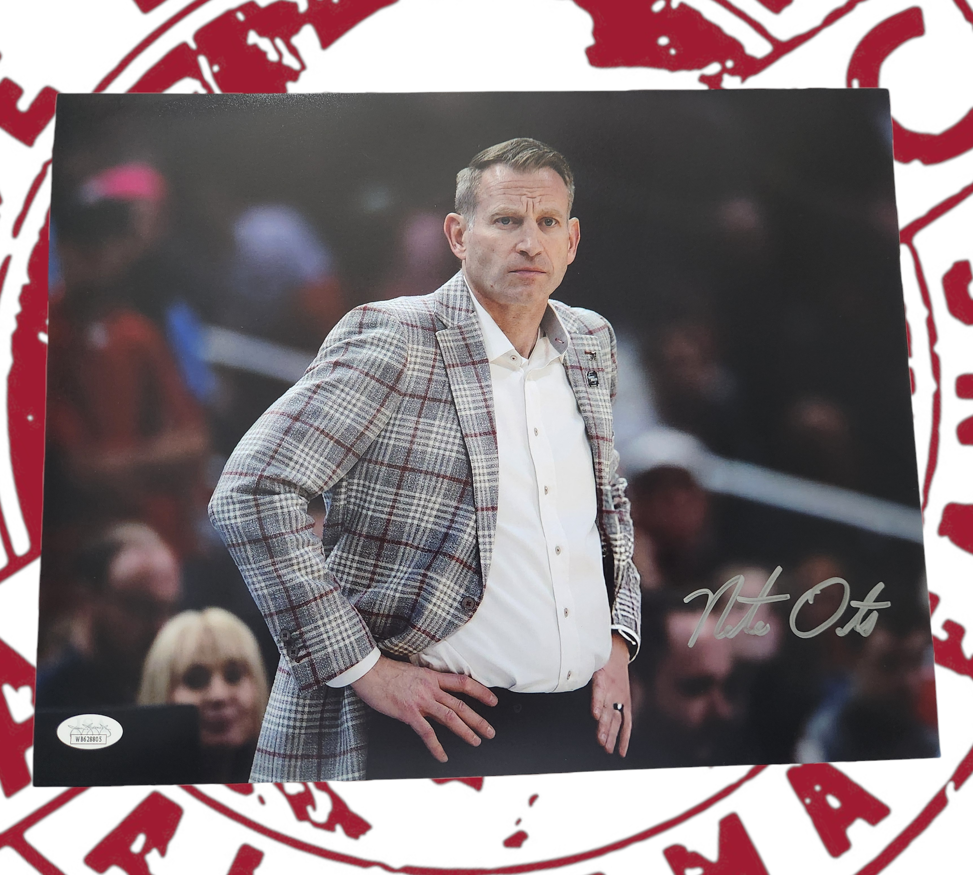 Nate Oats signed 11x14 JSA certificate of authenticity