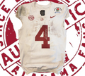 Daniel Hill game-used Rose Bowl jersey, signed with JSA COA full letter