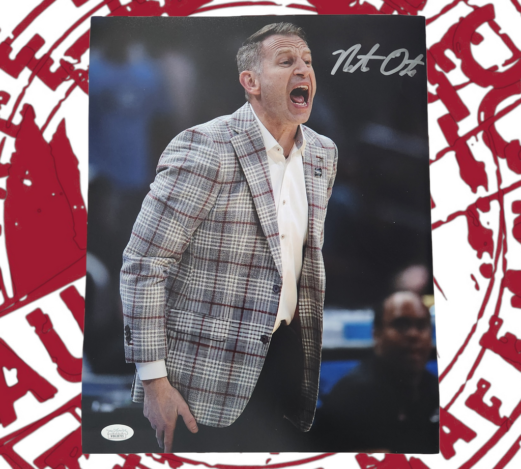 Nate Oats signed 11x14 JSA certificate of authenticity