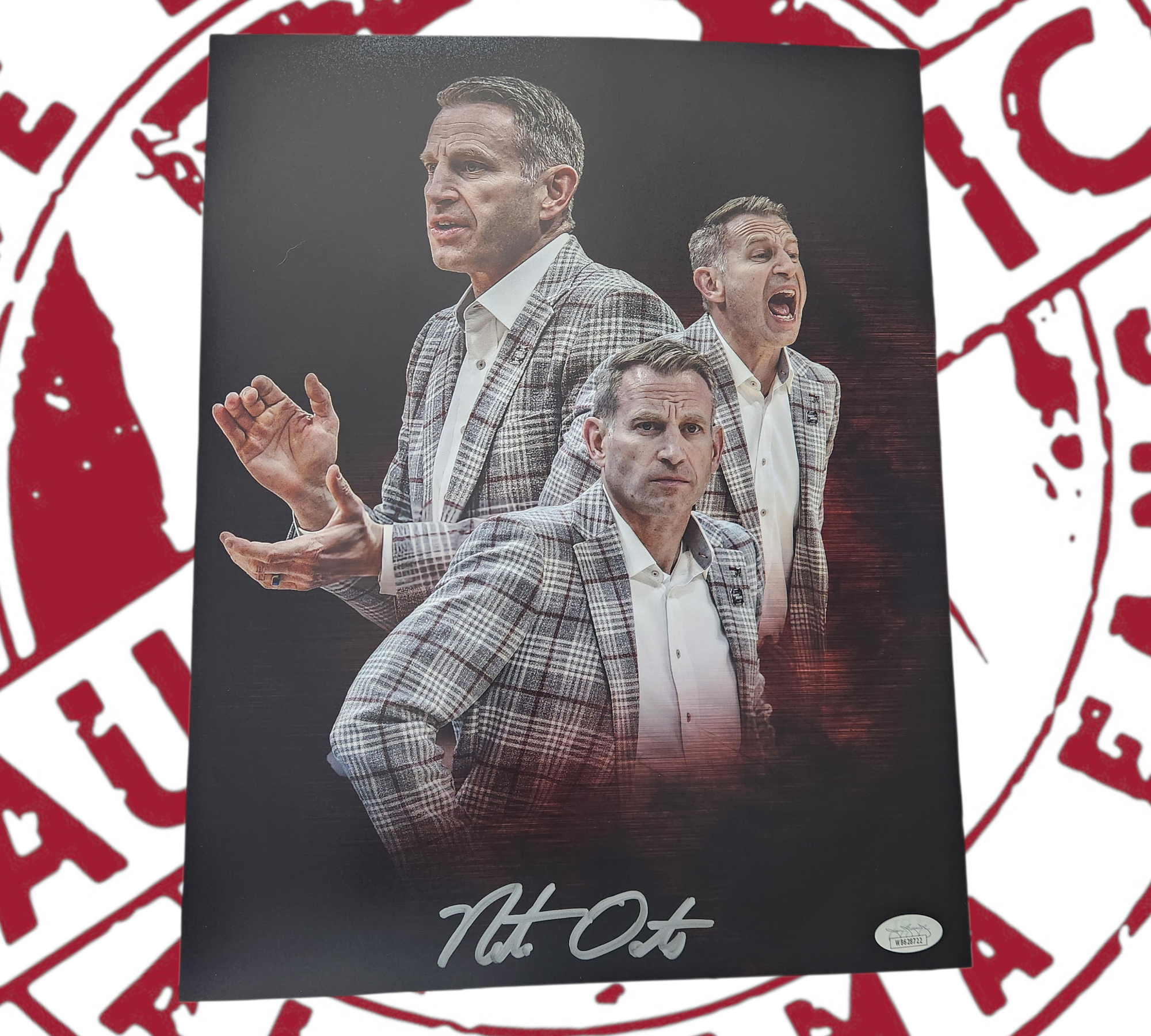 Nate Oats signed 11x14 JSA certificate of authenticity