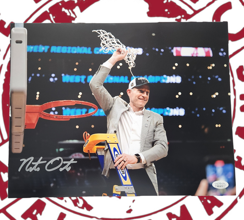 Nate Oats signed 11x14 JSA certificate of authenticity