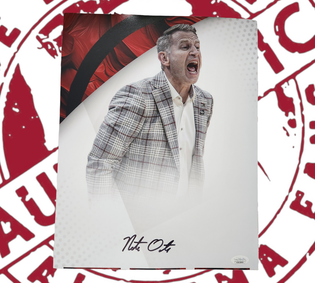 Nate Oats signed 11x14 JSA certificate of authenticity