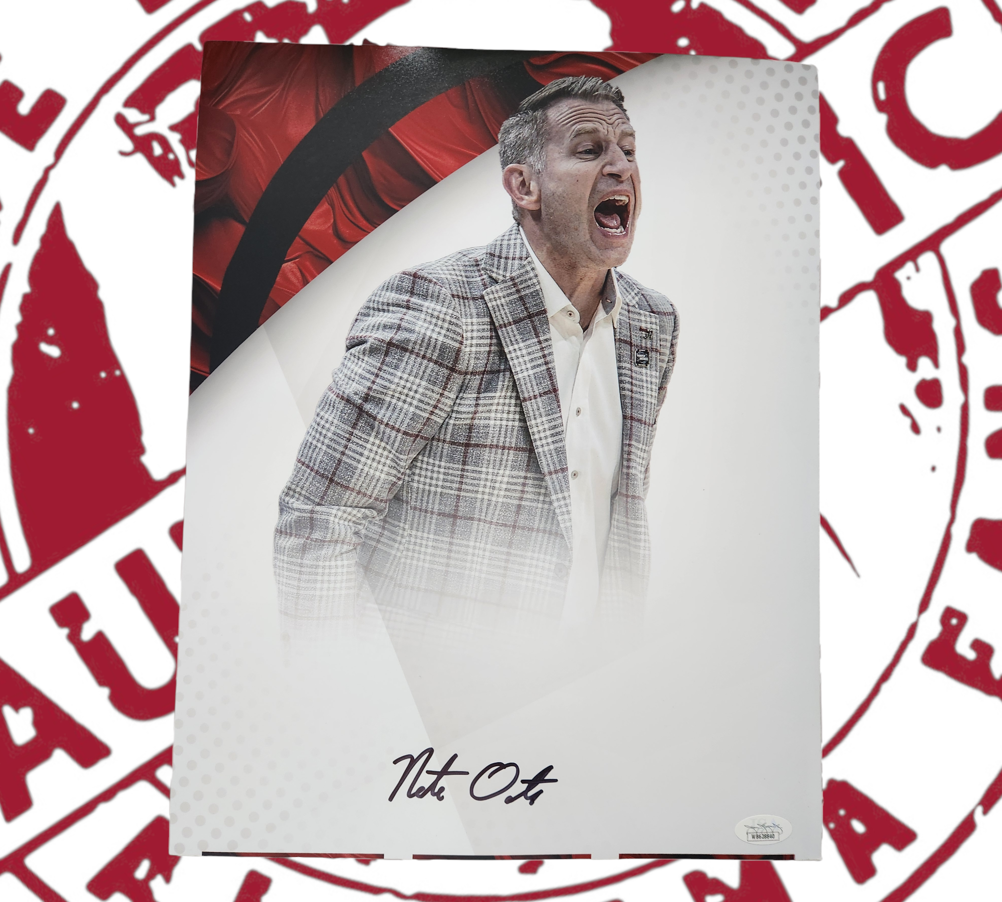 Nate Oats signed 11x14 JSA certificate of authenticity