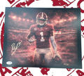 Ryan Williams signed 11x14 Brian Tinney art work JSA COA