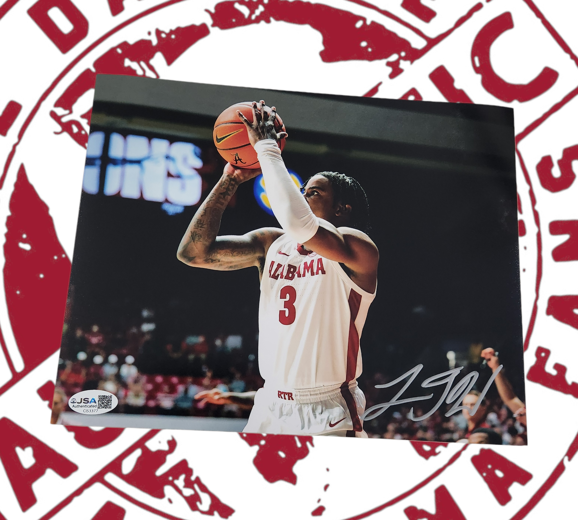 Latrell Wrightsell Jr signed 8x10 JSA certificate of authenticity