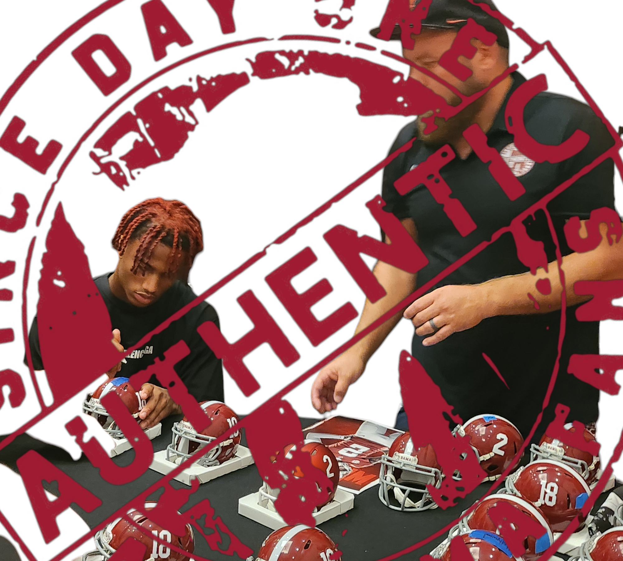 Ryan Williams signed "11x14 welcome 2 Hollywood!" at our private signing in Tuscaloosa.